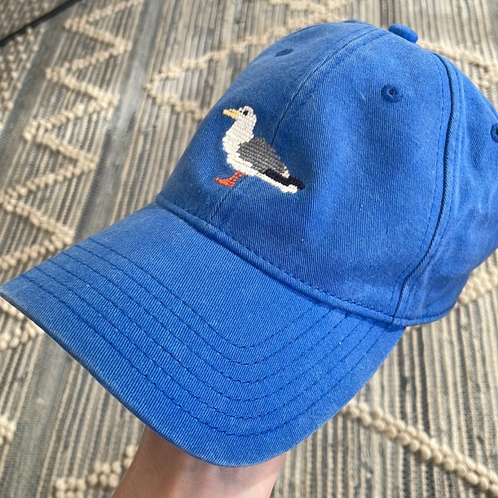 Harding Lane needlepoint baseball hat